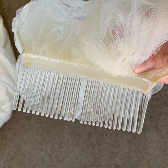 ▶️ justin alexander wedding dress 8 Swarovski crystals lace up back train 8300 - Picture 7 of 16